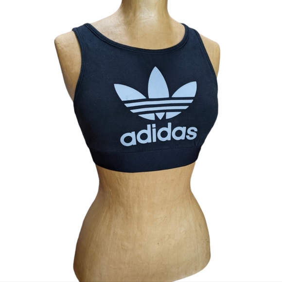 adidas Other - Adidas Sports Bra with Logo Size Small in Black